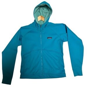 Patagonia Women’s Slopestyle Hoody Volcanic Blue Size Small